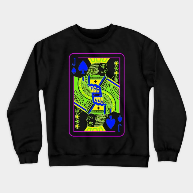 Jack of Spades Bright Mode Crewneck Sweatshirt by inotyler